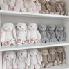 Cute Flower-eared Rabbit Doll Lop-eared Rabbit Plush Toy Girl Sleeping Pillow Doll Birthday Gift