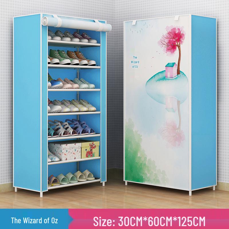 Ya Ruifan F Multi-layer Dustproof Shoe Rack for Dormitory & Foyer