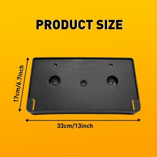 For     Dodge Ram 1500 License Plate Tag Mounting Bracket Front