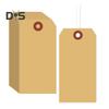 100Pcs Blanks Shipping Tags with Wire Hang Tags Food Clothing Wine Labels for Labeling Inventory Crafts