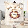 Galatasaray 351 Blanket Durable Comfort Suitable for Livingroom Sofa Office All-Season Use Digital Print Gifts For Family Or Friends