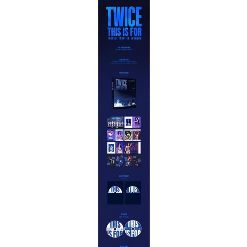 [Vorbestellung] TWICE [THIS IS FOR] WELTTournee in Incheon (DVD) (Online-Vorteil)