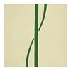 Sen no Anbo Tenugui 'Hitotsubu Midori' - Hand-dyed 100% Cotton, Tokuoka Fabric, Made in Japan, 35cm x 100cm - Elegant Modern Design with Curving