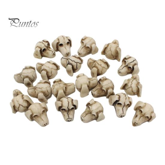 

20 шт. Наполнители для ваз в виде собачьих голов, украшения из смолы для собачьих голов, наполнители для цветочных горшков, ваз для растений, аквариумов 20PCS