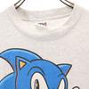 anbil 90s Old USA made movies Sonic the Hedgehog Sega Short sleeve Single stitch double-sided print movie T-shirt Kid's Used