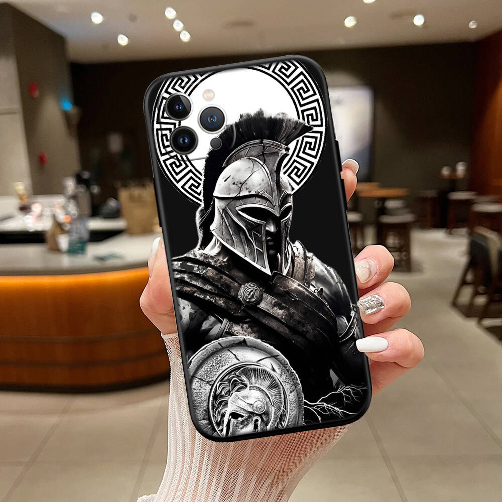 Spartan Warrior Phone Case for Motorola Moto Edge 60 60s 70 G86 G56 G54 E14 G04S G45 G54 G64 X30 X40 X50 S30 S50 Pro Power Tylus