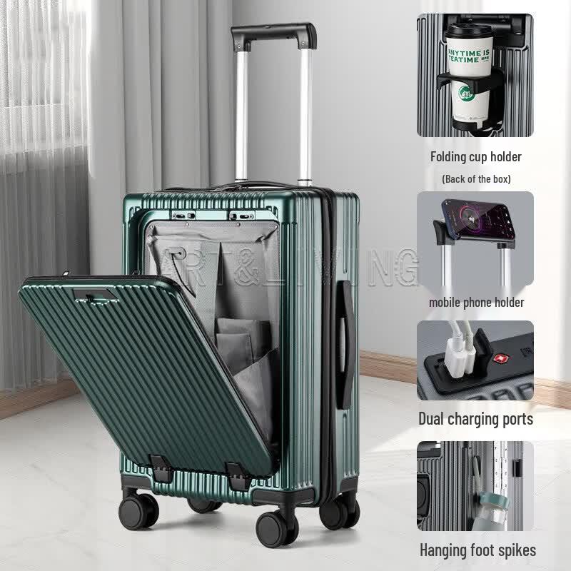 ARTLIVING Business Front-Opening Luggage