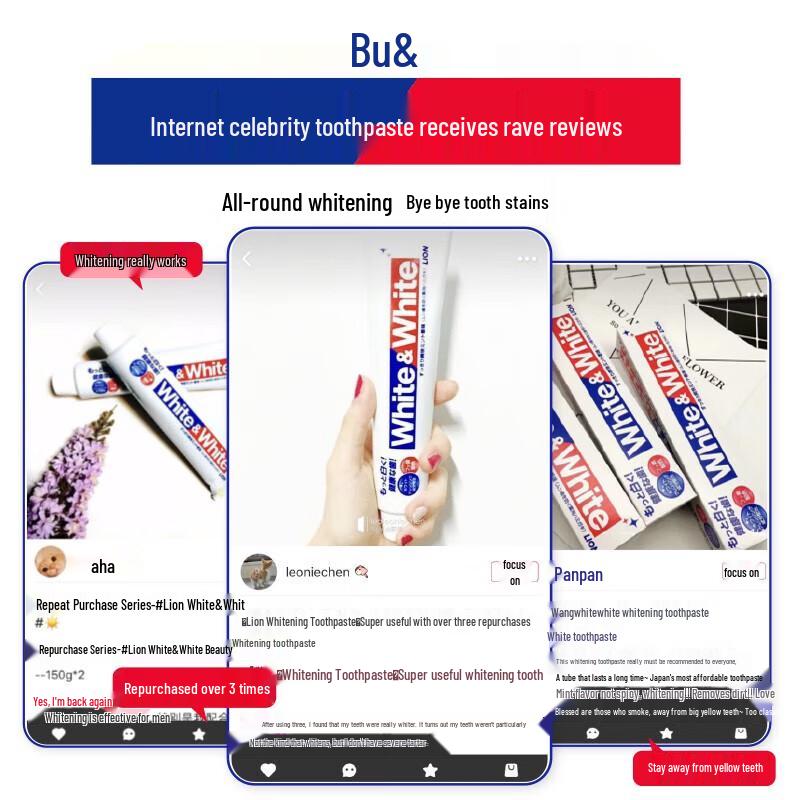 Lion Classic Grapefruit Baking Soda Whitening Toothpaste