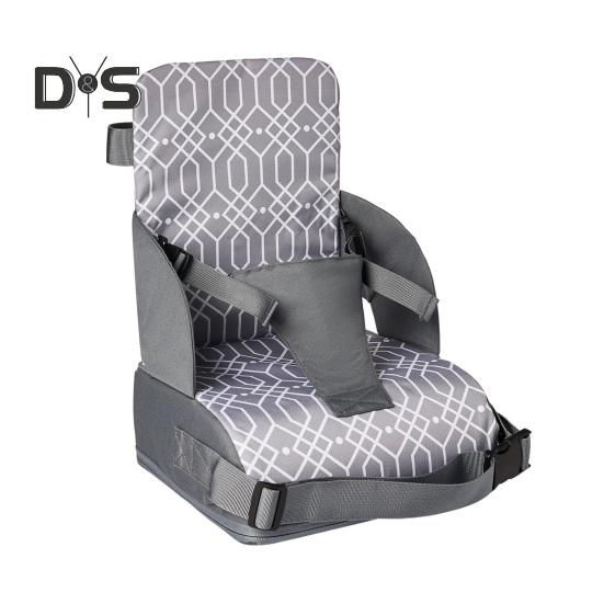 Fotelik dla malucha, oddychający, kuchenny fotel z oparciem, regulowanymi paskami i poduszką, przenośny stół jadalny, podwyższone siedzisko dla rodziny