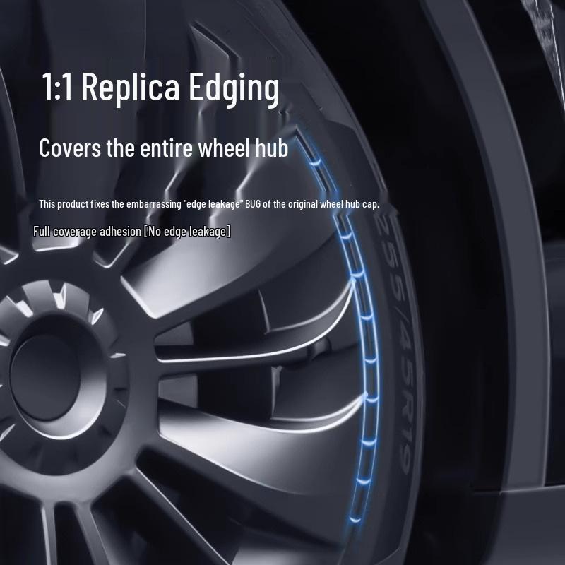 Tesla Model Y 19-Inch Full-Cover Hubcap Protective Wheel Modification