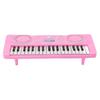 Kinder Keyboard Klavier Spielzeug 37 Tasten Verbessern Hand-Auge-Koordination Musikalisches Bildungsinstrument Rosa