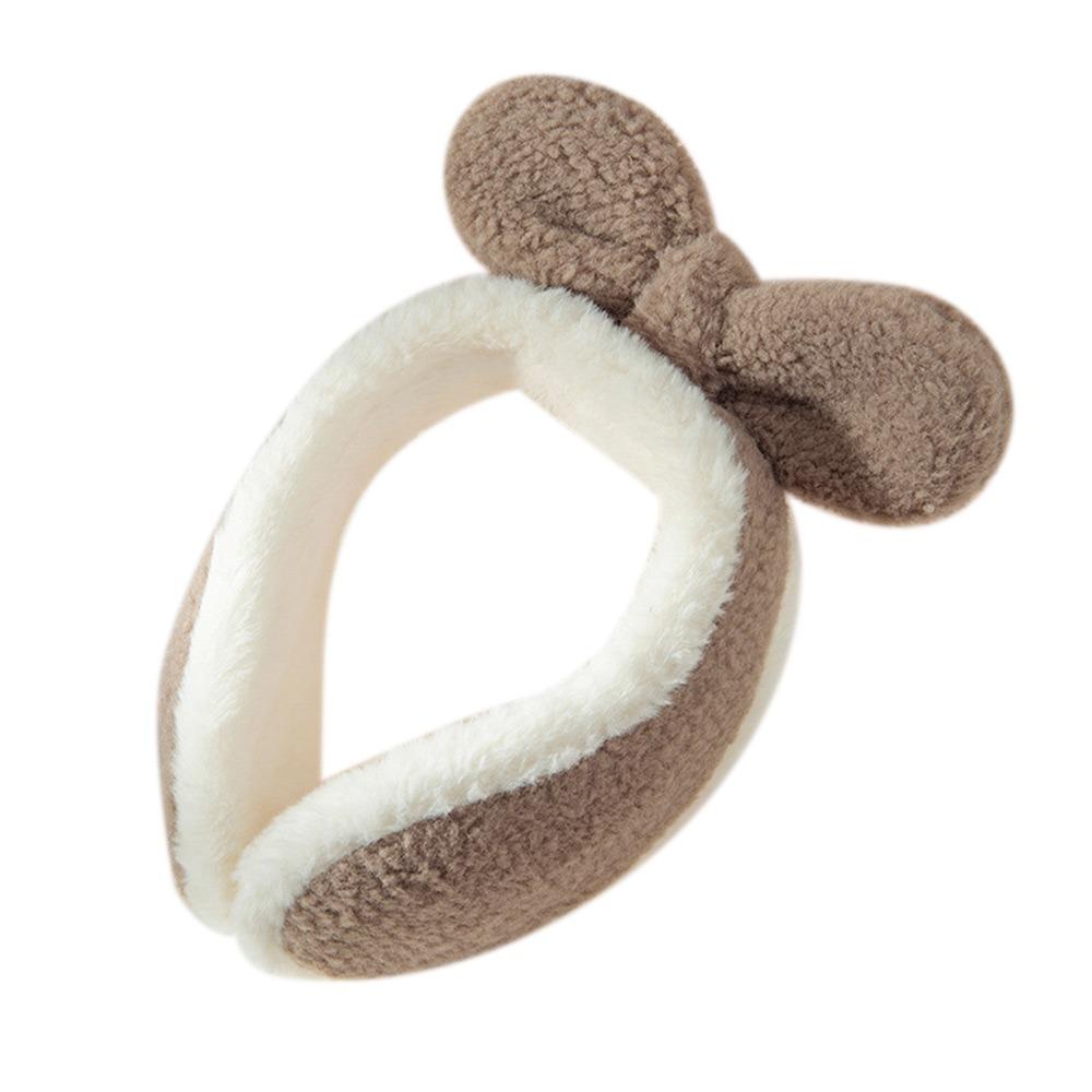 

Защита ушей Кроличьи ушки Мягкая Детская Защита ушей Мультяшная Защита ушей кофейный