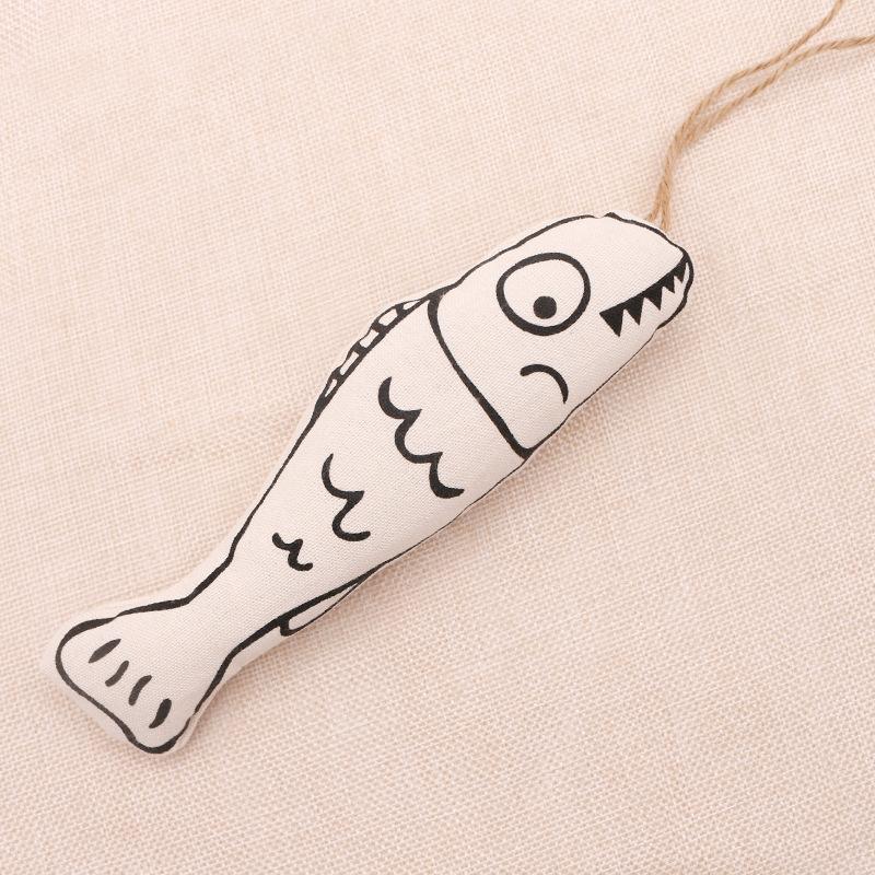 Simulated Cat Mint Fish Sound Paper Cat Toy Funny Interactive Kitten Toy Adult Cat Entertainment Cat Toy Fat Fish
