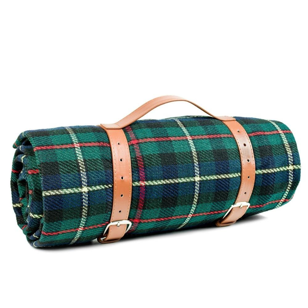 Picnic Mat Foam Blanket Waterproof Foldable Blanket With Fastening Green 200Cm