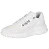 Iceberg Italienische Leder-Sneaker neu weiß - Größe: 43