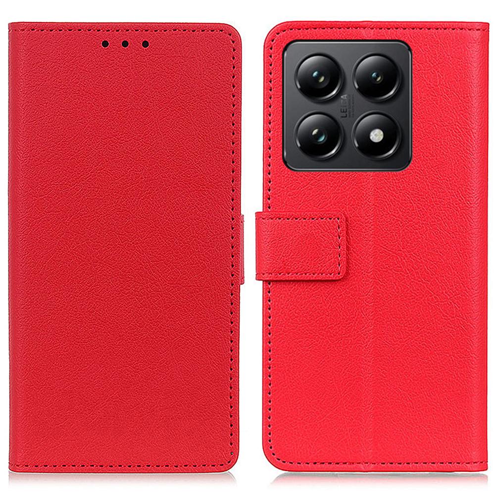 For Xiaomi 14T Case PU Leather Stand Wallet Phone Cover