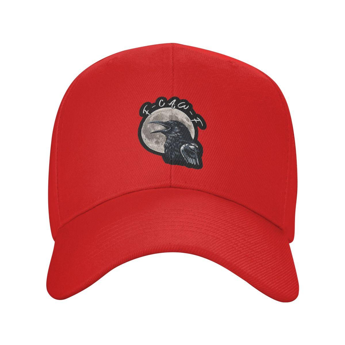 

Black Crow F Caw F Baseball Caps Fashion Men Women Hats Outdoor Cap Hip Hop Baseball Hat Casquette One Size