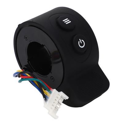 Gaskleversversneller Elektrische Scooter Vingergashendel Accessoires Vervangingsonderdeel Zwart