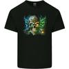 Drei Demon Totenk?pfe Herren Baumwolle Maglietta T-Shirt - Men's Summer Cotton Graphic Tee