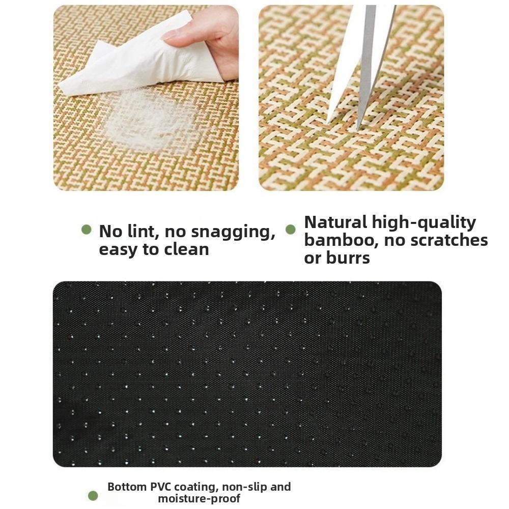 Round Cat Cooling Mat Cartoon Pattern Breathable Dog Sleeping Bed Wear Resistant Thickened Sponge Pet Ice Mat Summer