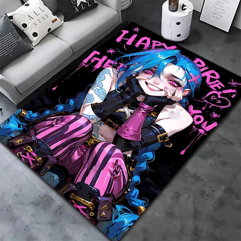 Jinx Carpet Rug For Living Room Bedroom Home Sofa Decoration Kids Play Nonslip Floor Mat