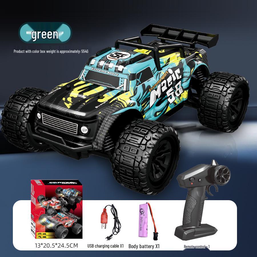 

2.4G Высокоскоростная Беспроводная Внедорожная Радиоуправляемая Машина со Светом – Дрифтовая Гоночная Модель Игрушка