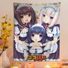 Cute Anime NNekopara Chart Tapestry Home Decoration Hippie Bohemian Decoration Divination Wall Hanging Home Decor