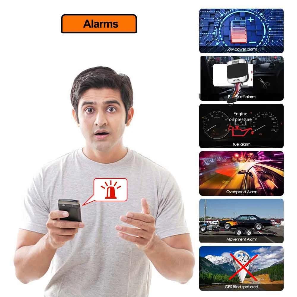 4G 2G Car GPS Tracker TK303F Vehicle GSM GPS Locator Coban Waterproof IP66 Cut Off Oil real time Tracking Device Shock Alarm