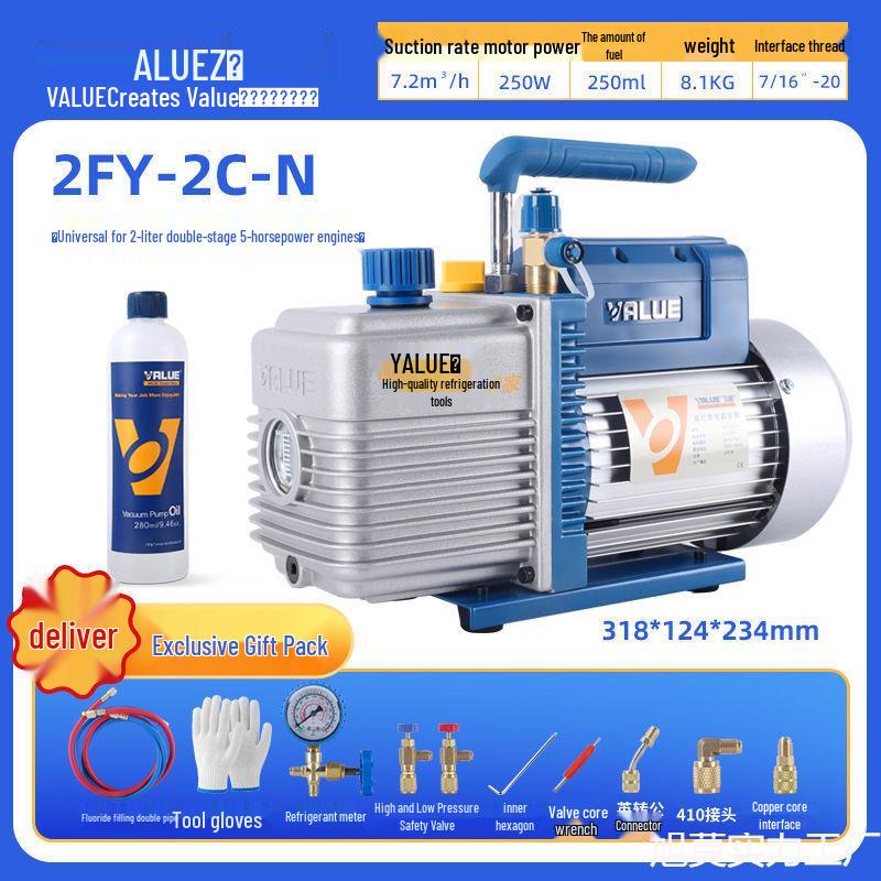 Air Conditioner & Car Refrigerator Vacuum Pump for Refrigerant Handling