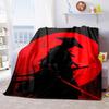 1PC Samurai Warrior Cosplay Costume Blanket Soft Comfortable All Seasons Perfect Sofa Office Travel Home Gift Idea