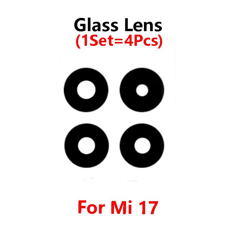 For Xiaomi Mi 17 Pro Max Back Rear Camera Glass Lens with Adhesive Sticker