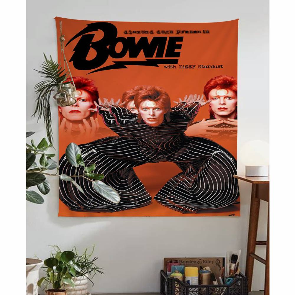 Musician DDavid BBowieS11 Hippie Wall Hanging Tapestries Bohemian Wall Tapestries Mandala INS Home Decor