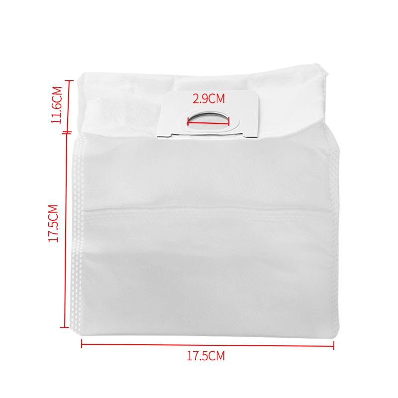 1/3/5/10/20 Pcs Vacuum Cleaner Dust Bag For RoidMi EVE Plus Robotic Sweeper Non-woven Dust Box Filter Bag Replacement Parts