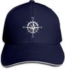 Unisex Nautical Sailing Compass Baseball Cap Adjustable Hat for Unisex and Women