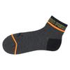 Set Reinforced Toe and Sizes Assorted [Puma] 3-Pair Kids' Socks, Quarter-Length, Odor-Resistant, Heel, 4293442, 23-25cm,