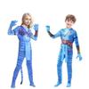 Avatar 2 Halloween Cosplay Bodysuit For Adults And Kids In Soft Milk Silk Fabric