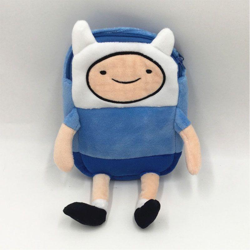 Adventure Time Beemo BMO Plüschrucksack für Kinder mit weichem Griff und geräumigem Design