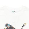 PUMA T Shirts Men's White Crew Neck Moderate Straight Fit 535384-02