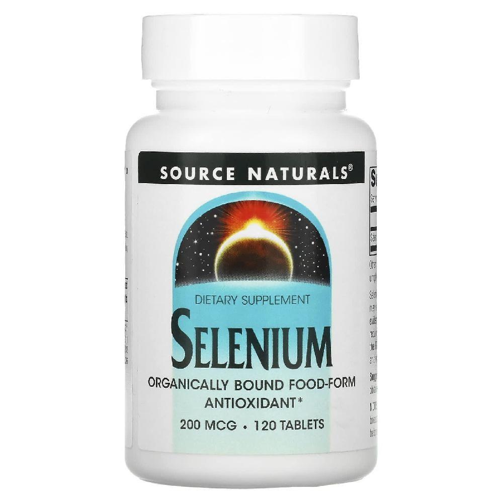 Source Naturals Selenium 200mcg 120 Tablets 1 pcs Basic