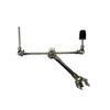 Double-Sided Jazz Drum Adapter & Cymbal Extension Stand with Cowbell Clamp
