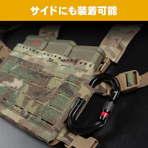 [Sabsta] MK5 Chest Rig 500D Reinforced Nylon Lightweight Micro Tactical Vest for Airsoft (Multicam Black)