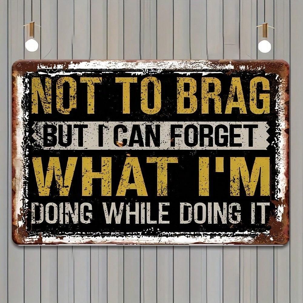 Vintage Humor Metal Sign Funny Tin Wall Decor For Bar Cafe Home
