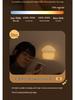 USB Rechargeable Mushroom Silicone Night Light with Dimmable Touch for Bedroom and Baby Feeding