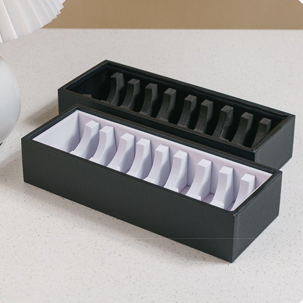Rectangle Shape Jewelry Organizer No Lid Bangle Holder Elegant Jewelry Display Box  Jewelry Shop
