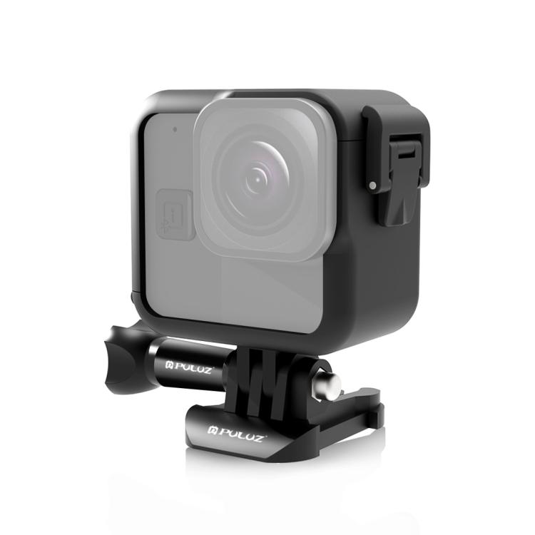 

For GoPro Hero11 Black Mini PULUZ PC Plastic Border Frame with Buckle Basic Mount & Screw(Black)