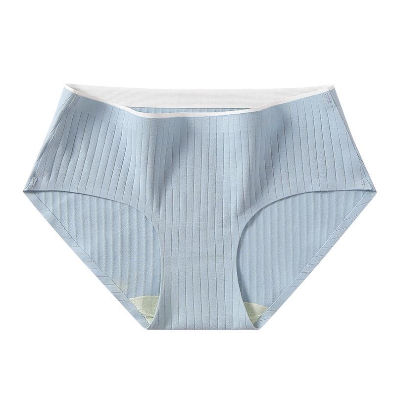 

Женские трусы-слипы из чистого хлопка со средней посадкой и антибактериальной ластовицей - бесшовное белье с полынью Extra Large
