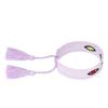 Women's Fashion Hand-Woven Lucky Evil Eye Bracelet with Tassel and Embroidery