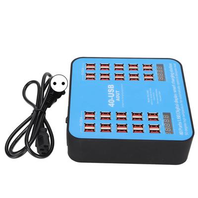 Multiport USB Charging Station WLX‑840 Phone Charging Hub 40 Port 200W for Cell Phone Tablet