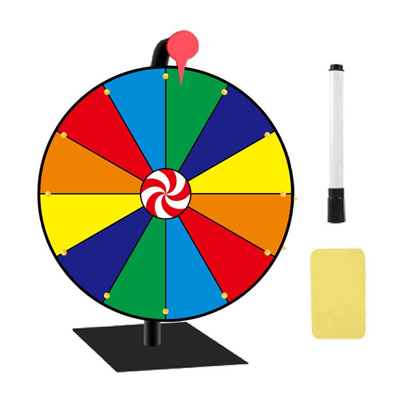 Lucky Draw Erasable Turntable Game Stand