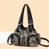 2026 Large Capacity Shopping Bag for Daily Commuting Hand Bags Luxury Shoulder Bags High Quality Leather Handbag Casual Tote Sac